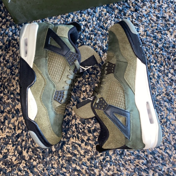 Jordan 4 Retro SE Craft Medium Green - Picture 4 of 8